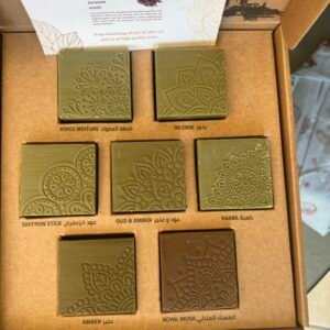 Aleppo Natural olive oil aromatic soap 7 pieces Mubarek