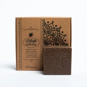 Aleppo Natural olive oil aromatic soap Royal Musk Stick" 4 pieces Mubarek