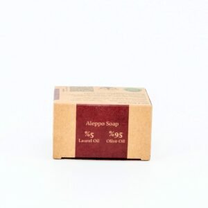 Soap 5% laurel oil 95% olive oil