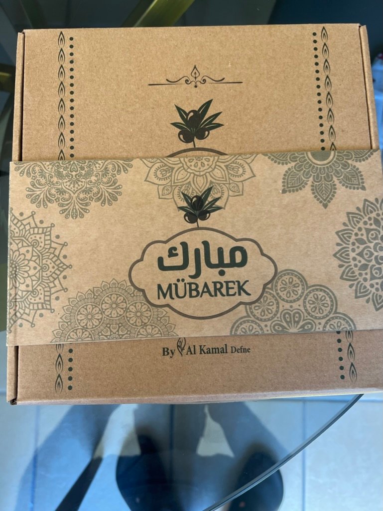 Aleppo Natural olive oil aromatic soap 7 pieces Mubarek - Image 2